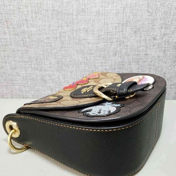 Like NEW Coach Designer Limited Edition Kleo Monogram Shoulder Bag Purse Handbag - Picture 8 of 9